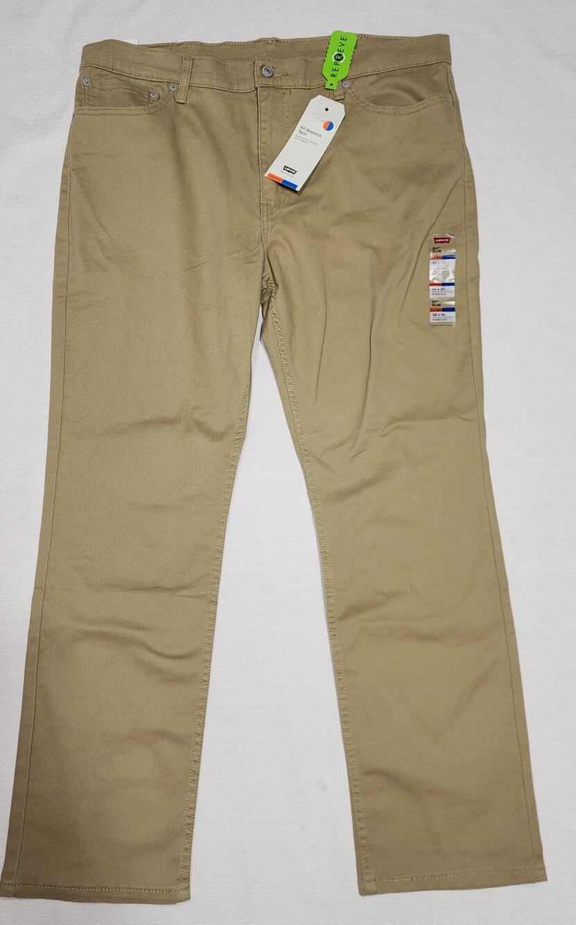 Levi's 511 slim sit below the waist slim throughout 38''x30'' men pants